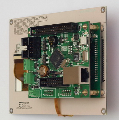 ������������������ ������� �� ������ TE-ULCD56 � TE-STM32F107