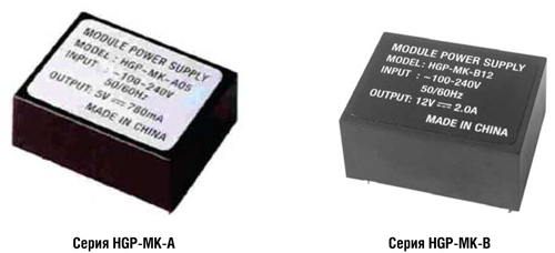 Модульные источники питания серии HGP от HGPower 