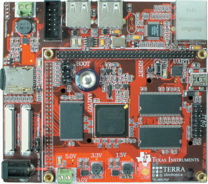 Процессорная плата модуля TE-AM1707LCD70 